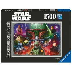 Star Wars puzzle Boba Fett,...